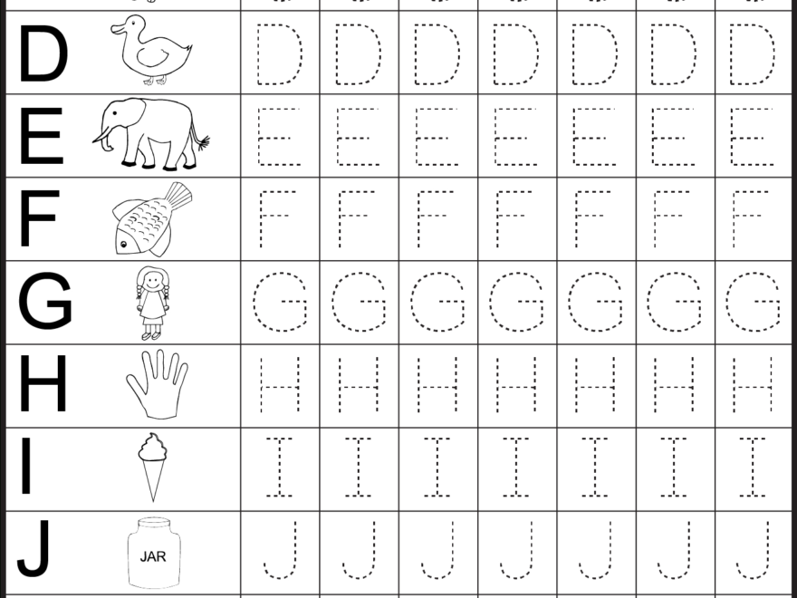 Free Printable Worksheets | Zoe | Preschool Worksheets inside Free Kindergarten Worksheets Tracing Letters