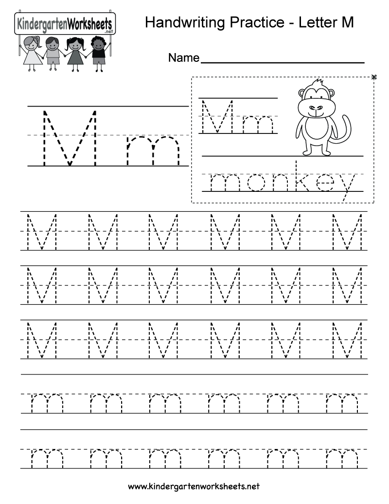 Free Ting Worksheets For Kindergarten Sheets Printable with regard to Practice Tracing Letters For Kindergarten