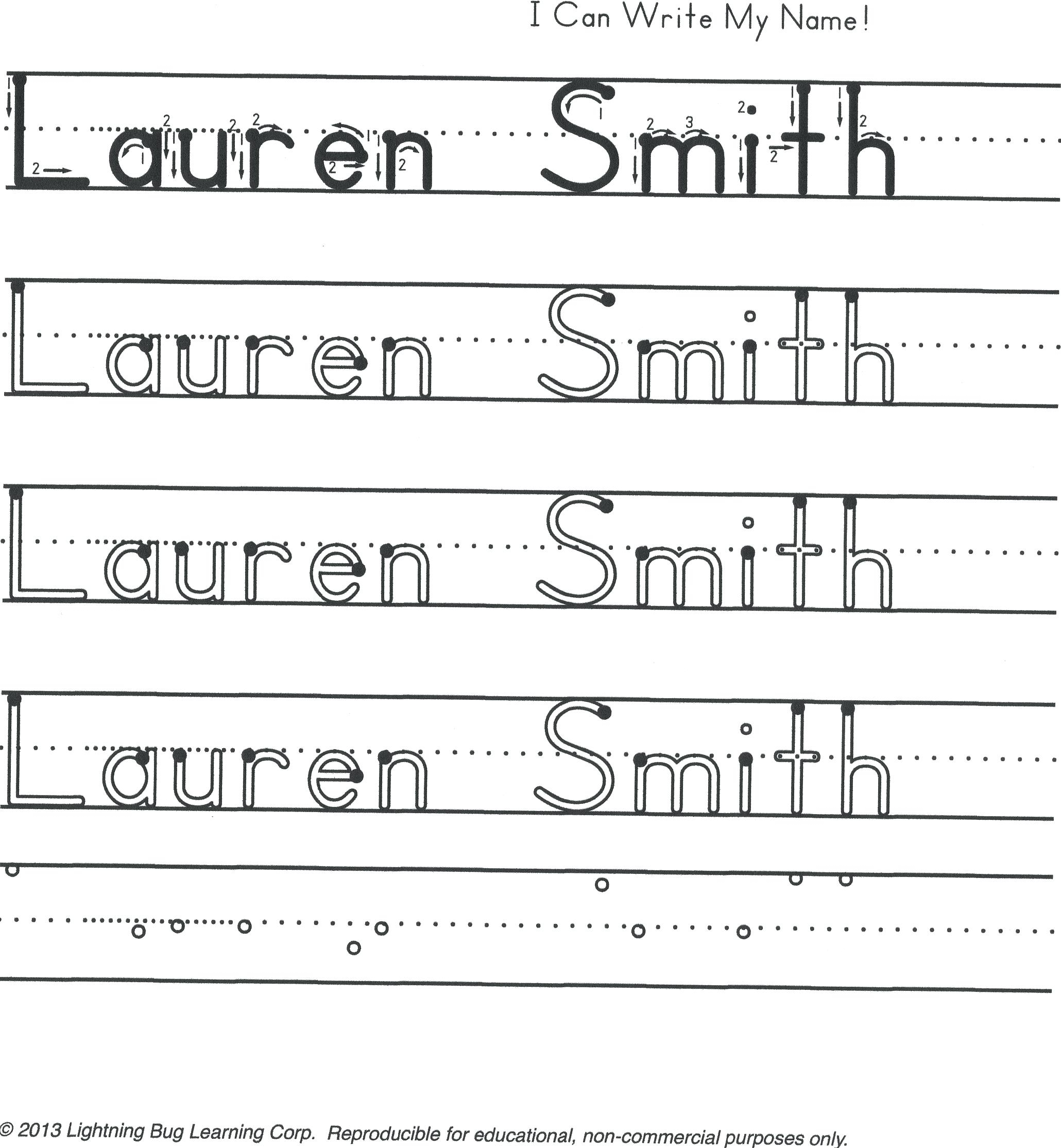 Free Trace Your Name Worksheets Pointeuniform Club Printable inside Tracing Letters Of Your Name