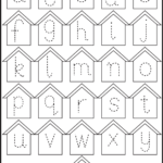Free Tracing Letters Worksheet | Printable Worksheets And with regard to Letter Tracing Worksheets Lower Case