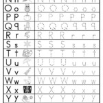 Free Uppercase And Lowercase Letter Tracing Worksheets in Tracing Lowercase Letters For Preschool