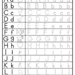 Free Uppercase And Lowercase Letter Tracing Worksheets in Uppercase Letters Tracing Free Printables