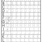 Free Uppercase Letter Tracing Worksheets | Alphabet Tracing throughout Capital Letters Tracing Sheets