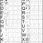 Free Worksheets - All Kinds Of Things: Shapes, Letters within Tracing Letters Numbers And Shapes