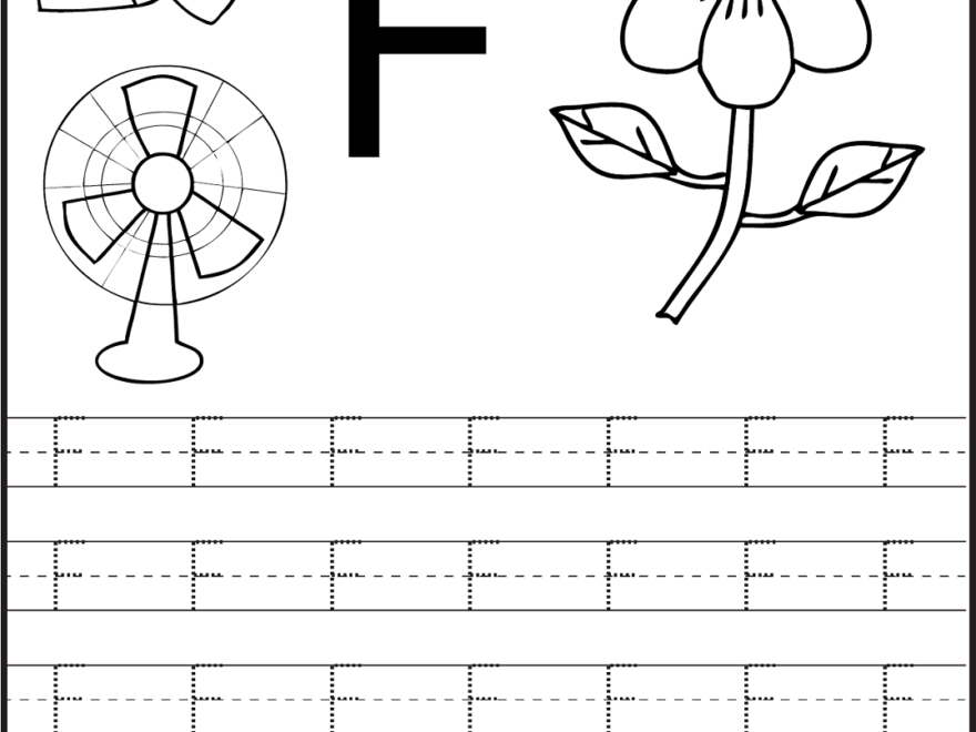 Free Worksheets Letter F Tracing Worksheets Traceable Letter for Alphabet Parade Tracing Letters