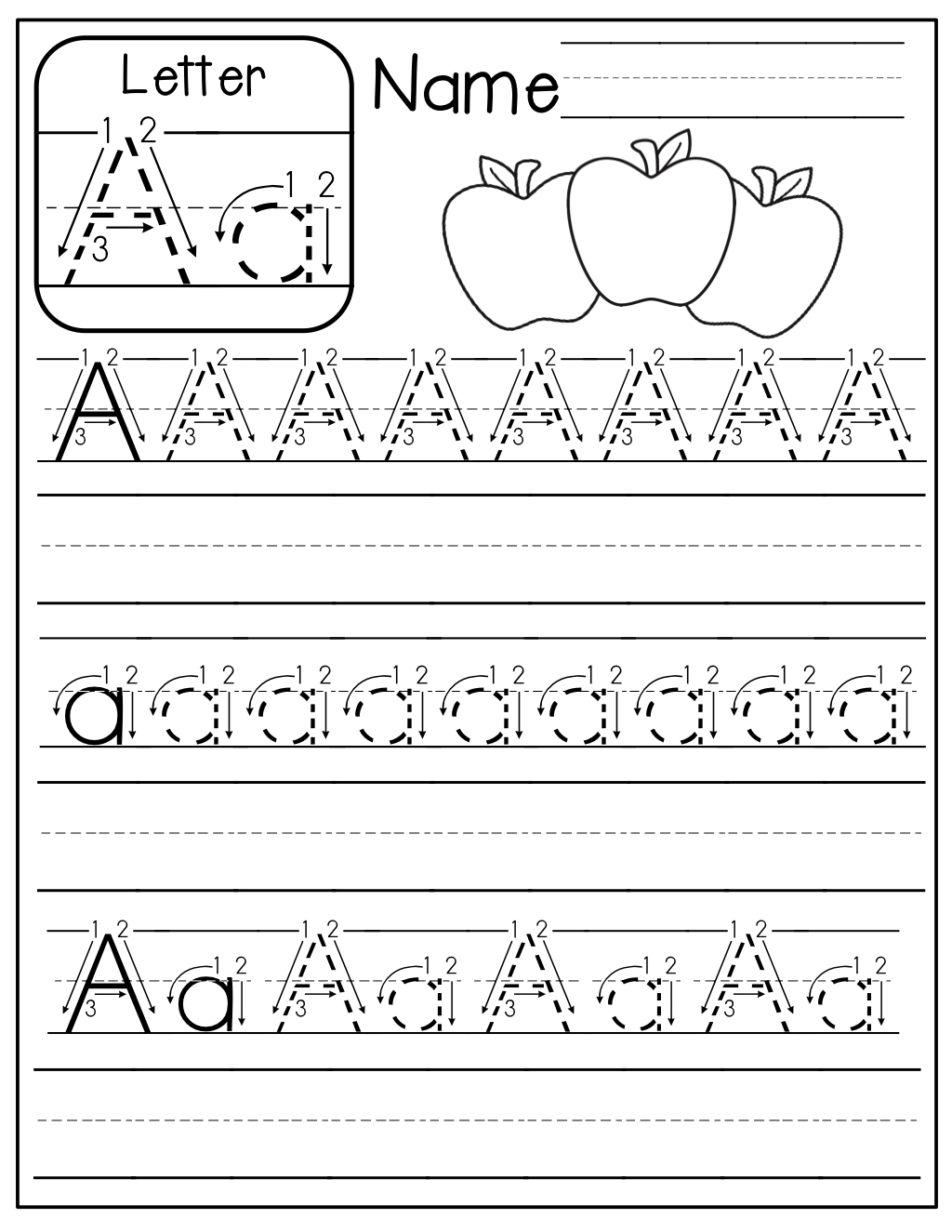 Free…free!! A-Z Handwriting Pages! Just Print Them Out inside Free Tracing Letters A-Z Worksheets