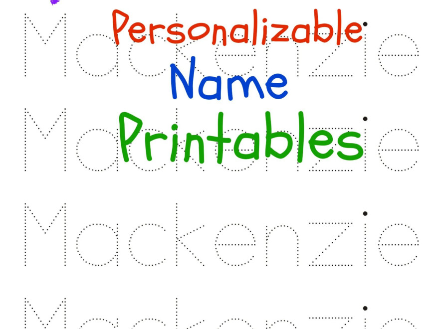 Free+Printable+Name+Tracing+Worksheets | Preschool Names pertaining to Tracing Letters Name