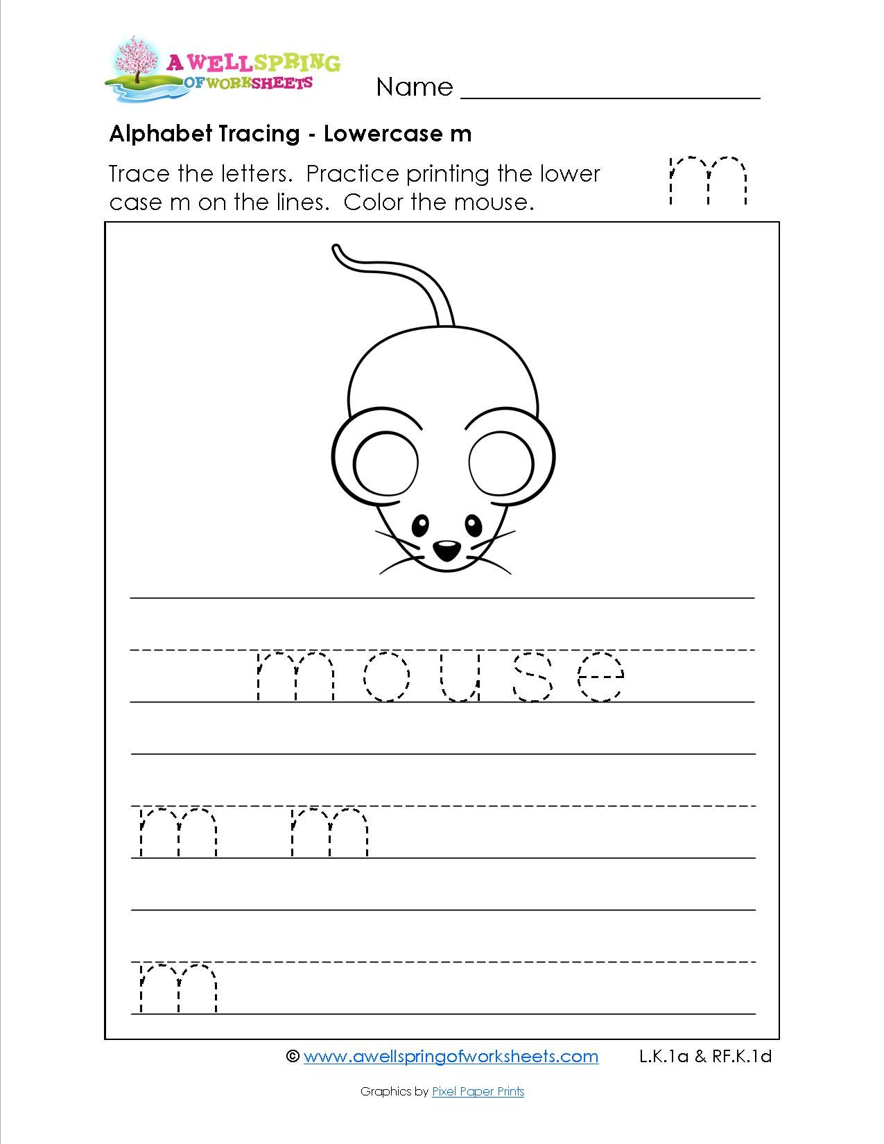 Grade Level Worksheets | Writing Practice Worksheets for Making Tracing Letters Worksheets