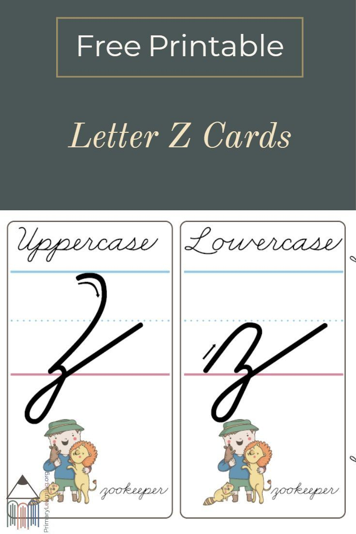 How To Make A Cursive Z - Printable Cards | Cursive pertaining to Cursive Letters Tracing Guide