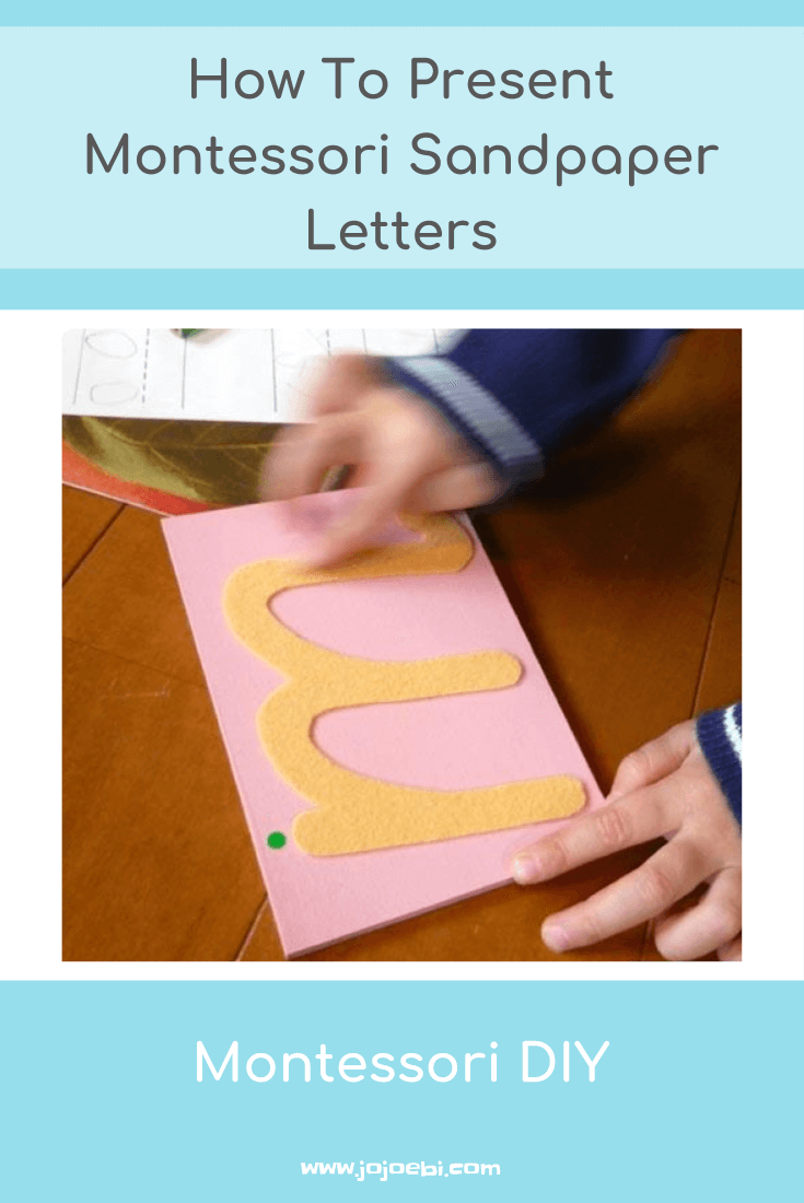 How To Present Montessori Sandpaper Letters » Jojoebi pertaining to Montessori Tracing Letters