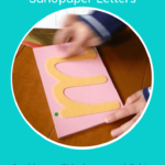 How To Present Montessori Sandpaper Letters » Jojoebi throughout Tracing Sandpaper Letters