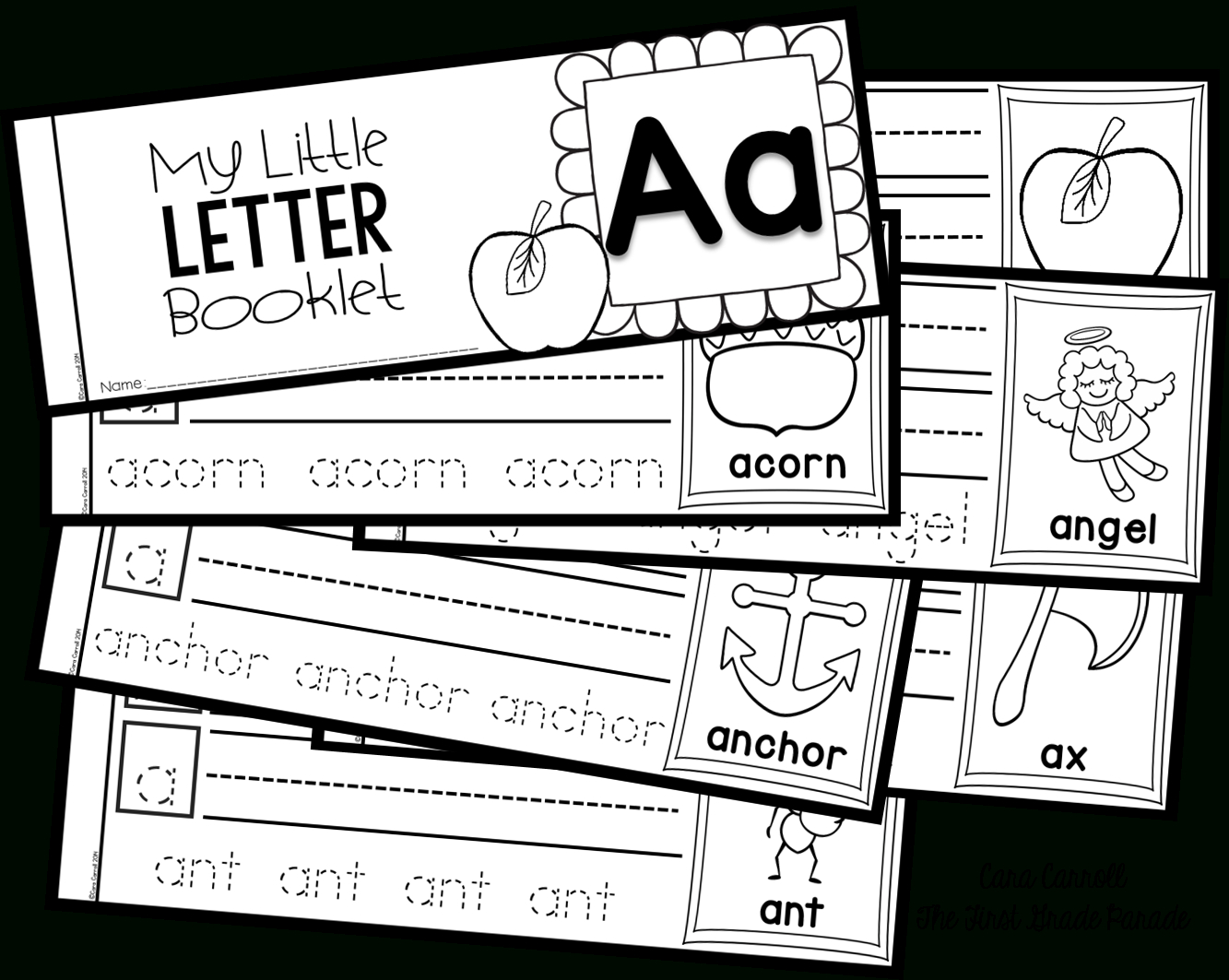 I Notebookdo You | Top Teachers Smorgasboard | First within Alphabet Parade Tracing Letters