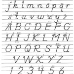 Image Result For D'nealian Handwriting | Handwriting intended for D&amp;#039;nealian Alphabet Tracing Worksheets