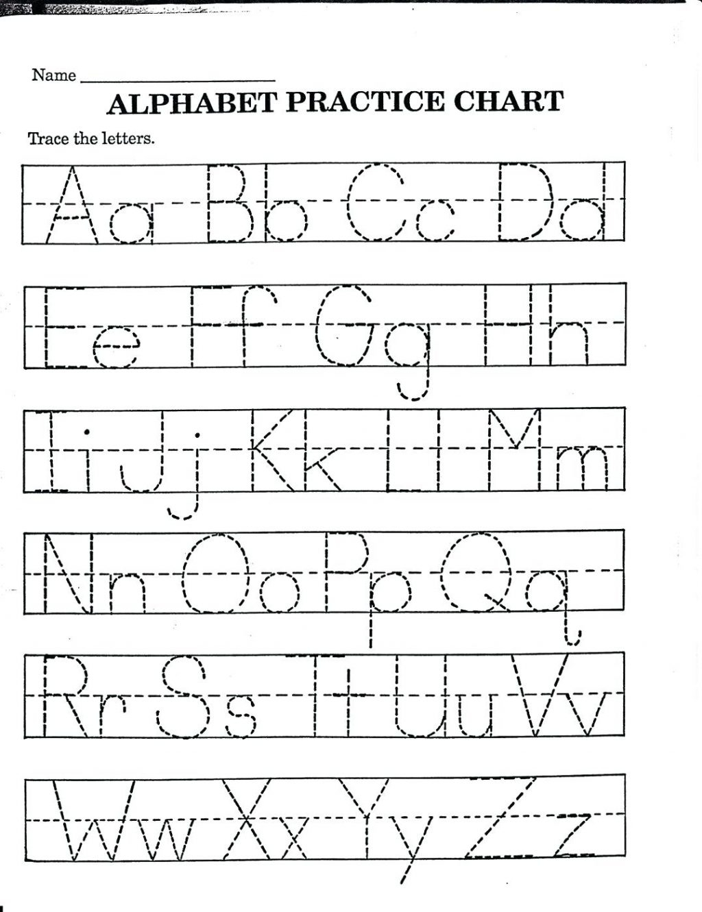 Tracing Letters And Numbers Pdf TracingLettersWorksheets