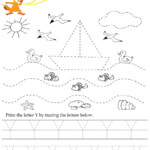 Kids Under 7: Alphabet Worksheets. Trace And Print Letter Y with regard to Tracing Letter Y Worksheets