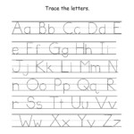 Kids Worksheets Az Printable Traceable Alphabet Z Activity inside Printable Tracing Letters Az