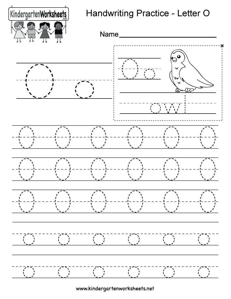 Trace Letter O Worksheets | TracingLettersWorksheets.com