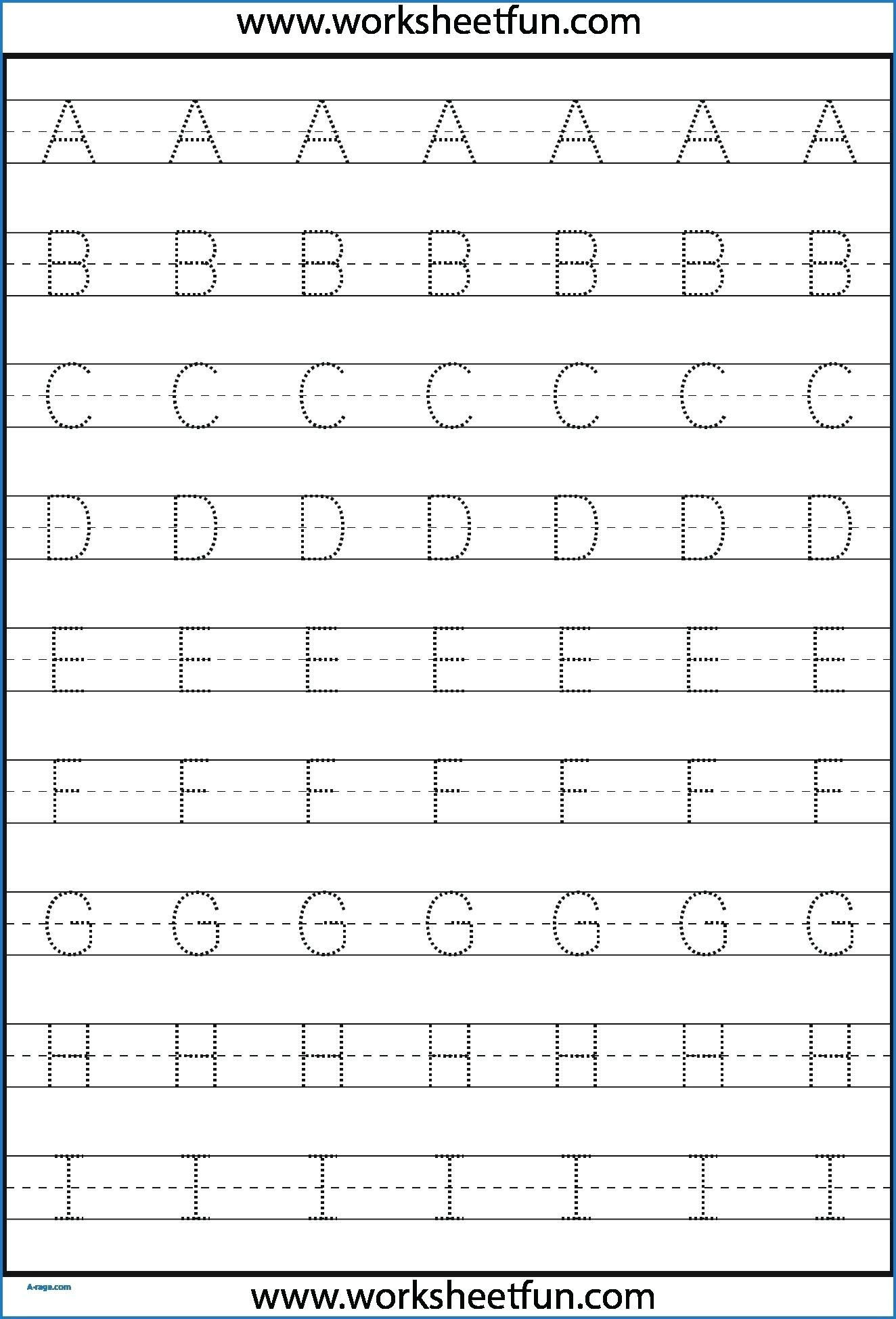 Kindergarten Letter Tracing Worksheets Pdf - Wallpaper Image for Free Alphabet Tracing Letters