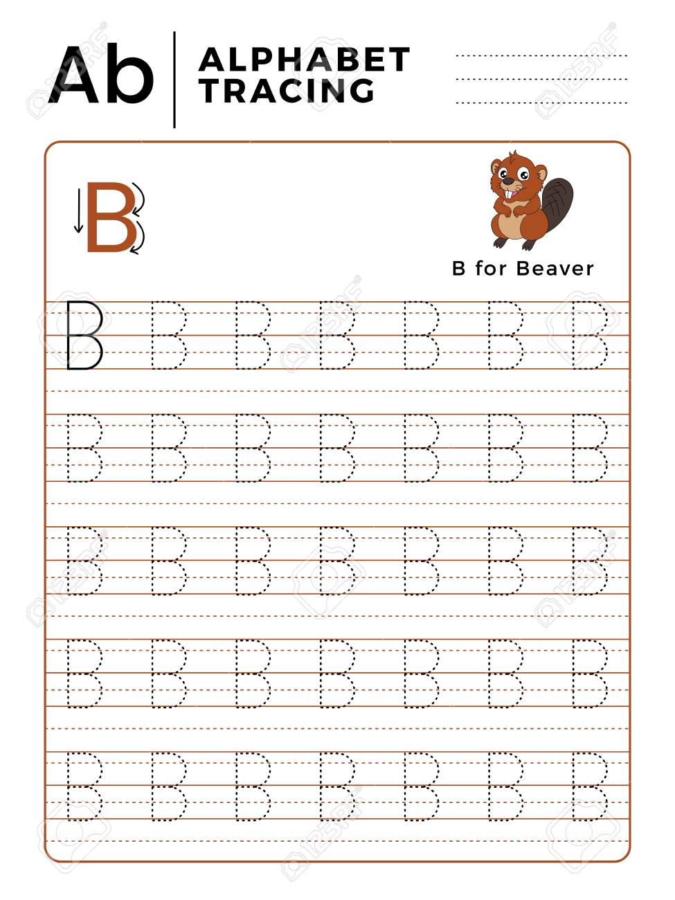 trace letter b worksheets preschool tracinglettersworksheetscom