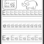 Letter E Worksheet | Preschool Writing, Preschool Letters throughout Tracing Letter E Worksheets