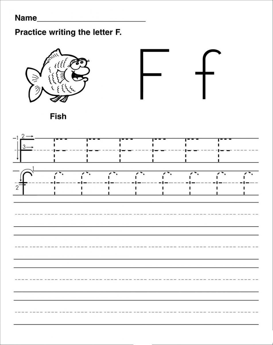 Letter F Worksheet Activities | Handwriting Worksheets intended for Tracing Letter F Worksheets