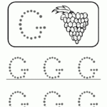 Letter G Worksheets For Preschool Free Printable Tracing pertaining to G Letter Tracing Worksheet