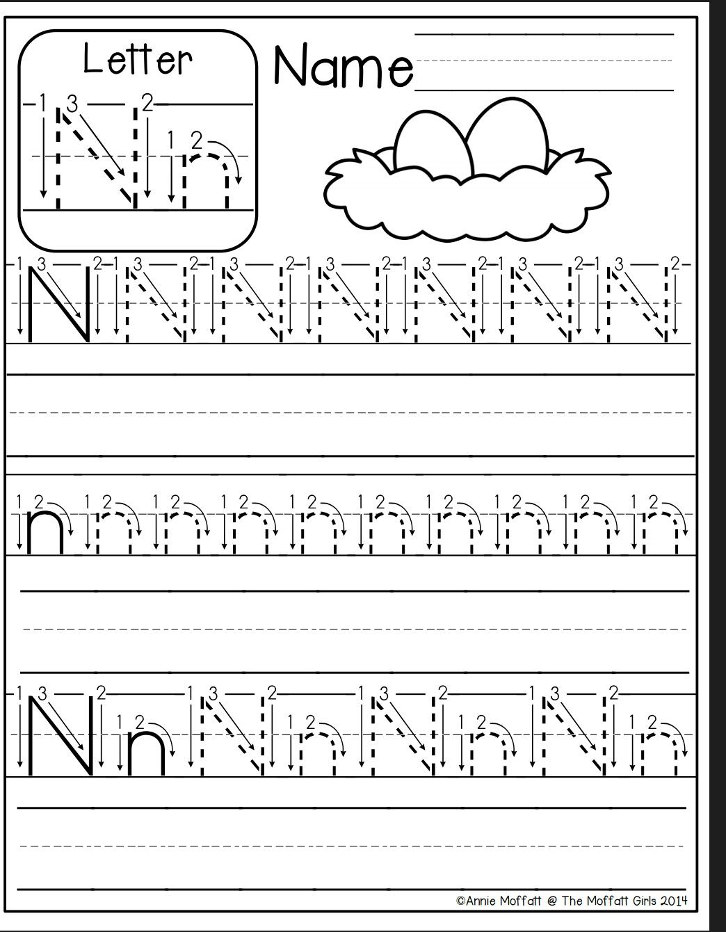 tracing-letter-n-worksheets-for-preschool-tracinglettersworksheets