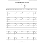 Letter P Tracing Alphabet Worksheets | Alphabet Worksheets for Interactive Tracing Letters Online