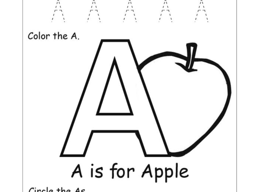 Letter Recognition Worksheets | Alphabet Worksheet Big intended for Large Tracing Letters For Preschoolers