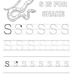 Letter S Worksheets Printable | Letter S Worksheets within Trace The Letter S Worksheets For Preschool