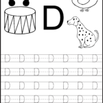Letter Tracing | Alphabet Worksheets, Letter D Worksheet inside Trace Letter D Worksheets Preschool