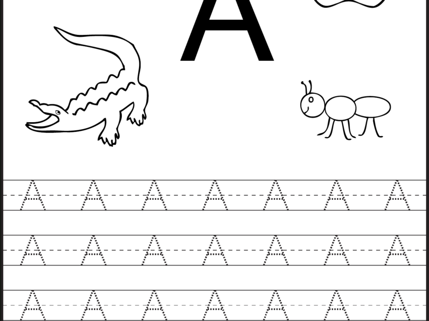 Letter Tracing (Website Has Loads Of Printable Worksheets pertaining to Letter Tracing Worksheets Pre K