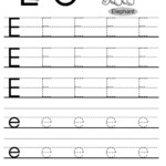 Letter Tracing Worksheets Letters A J | Letter Tracing within Tracing Letters Template