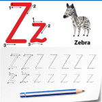 Letter Z Tracing Alphabet Worksheets intended for Tracing Letter Z Worksheets