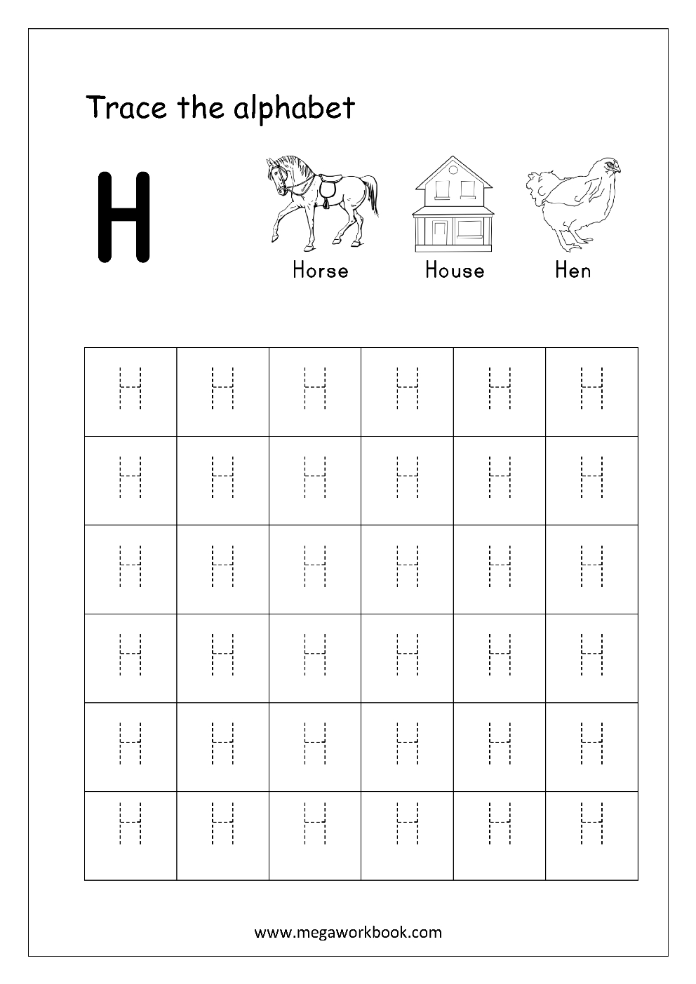 Lkg Es Worksheets Free Download Tracing Letters Alphabet intended for Capital Letters Tracing Sheets