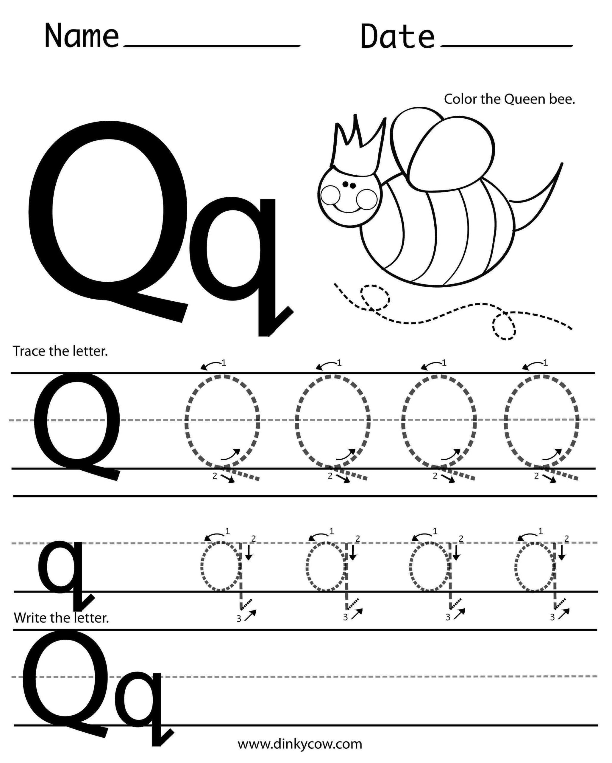 Lovely Good Handwriting Practice | Cursive Writing regarding Tracing Letter Q Worksheets