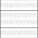 Lowercase/ Small Letter Tracing Worksheet | Letter Tracing with Small Alphabet Letters Tracing Worksheets