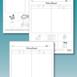 Match The Pictures To The Beginning Letter/sound regarding Tracing Letters Worksheets Generator