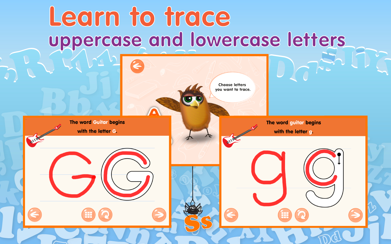 Montessori Abc Games 4 Kids Hd Review | Educational App Store pertaining to Tracing Letters Online Games