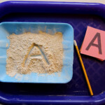 Montessori - Writing - Sandpaper Letters &amp; Tracing intended for Tracing Sandpaper Letters