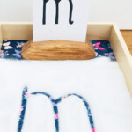 Montessori Writing Tray - Learning Fun - Mas &amp; Pas in Montessori Tracing Letters