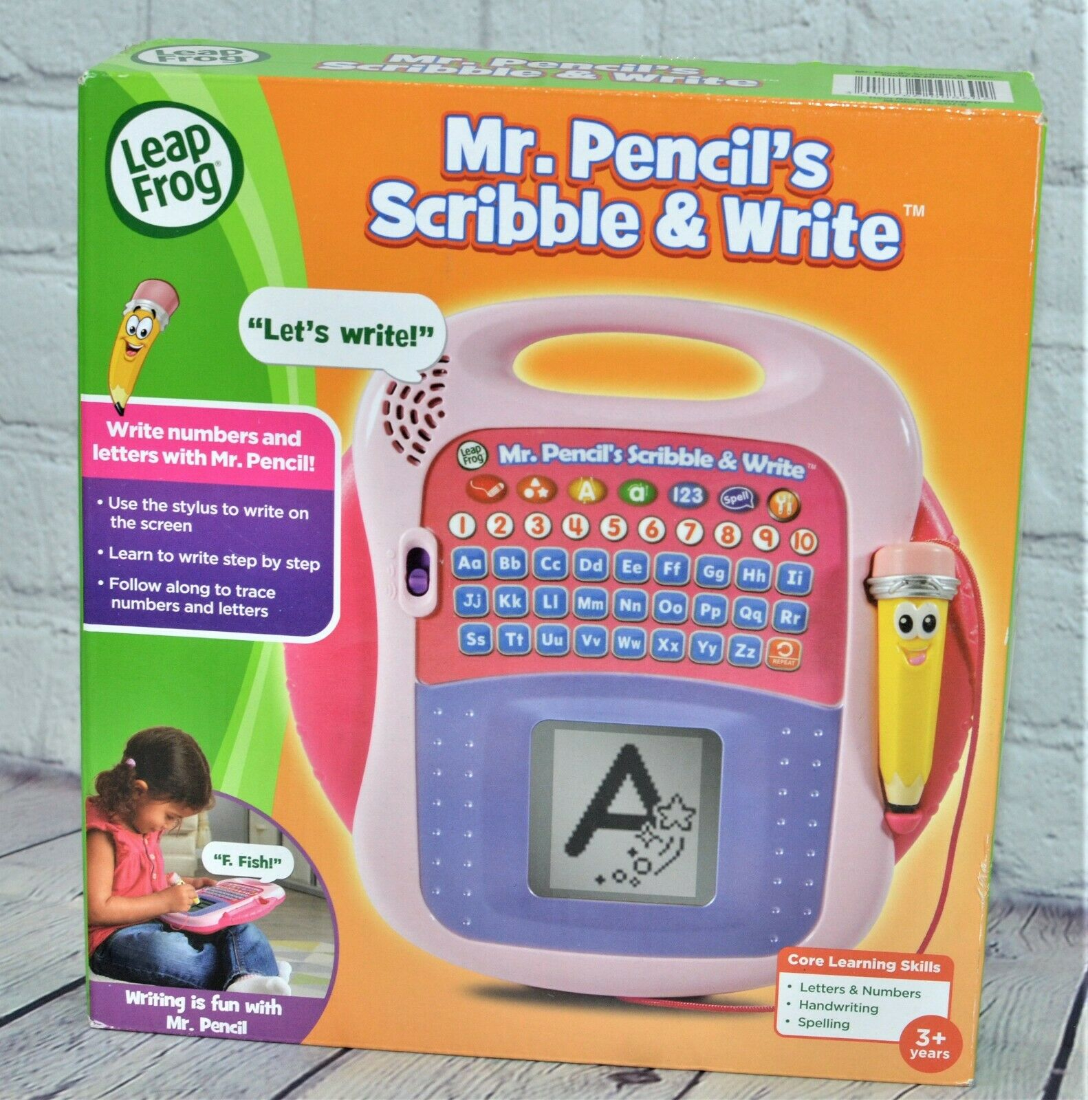 New* Leapfrog Mr Pencil&amp;#039;s Scribble And Write Learning Game regarding Leapfrog Tracing Letters