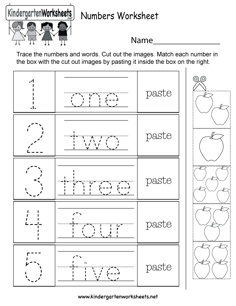 Kindergarten Tracing Letters And Numbers TracingLettersWorksheets