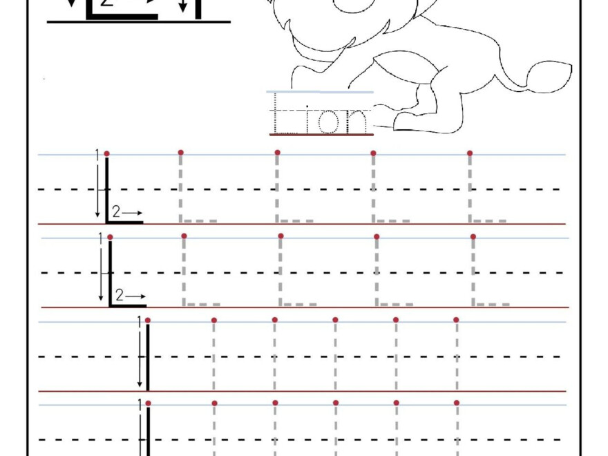 Pin Von Gaby Dorant Auf Hort | Vorschulkinder, Satzanfänge with regard to Tracing Letter L Worksheets
