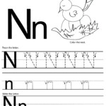 Pinchristy Bush On Primary | Free Handwriting Worksheets inside Tracing Letter N Worksheets