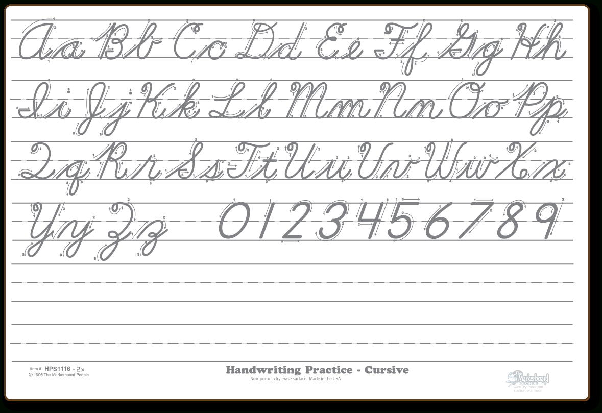 Tracing Cursive Alphabet Letters - TracingLettersWorksheets.com