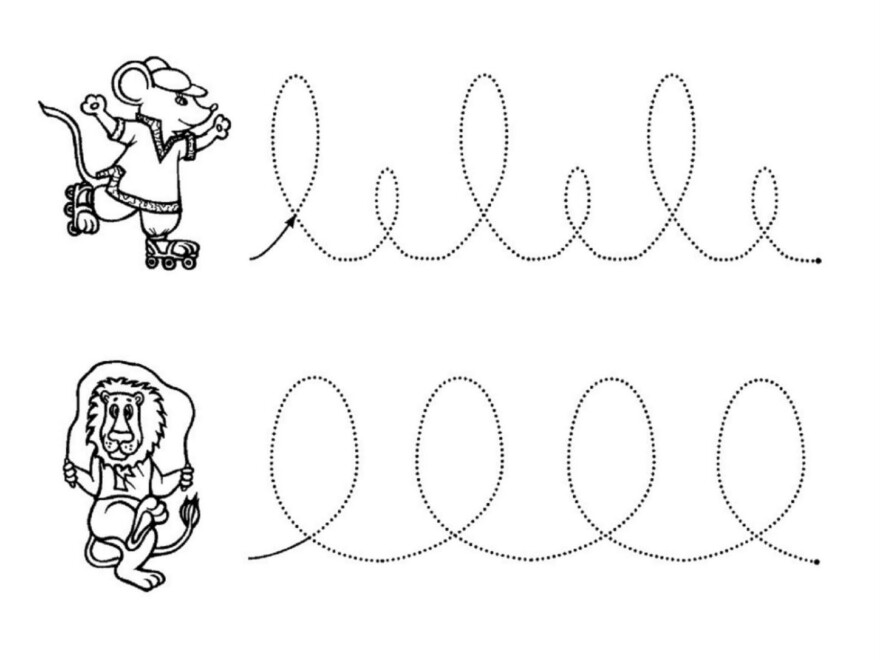 Pini T On Education - Graphomotor Skills | Teaching regarding Graphomotor Activity Tracing Letters
