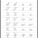 Pinnahomy Moreno On Preschool Activities | Cursive with regard to Script Tracing Letters