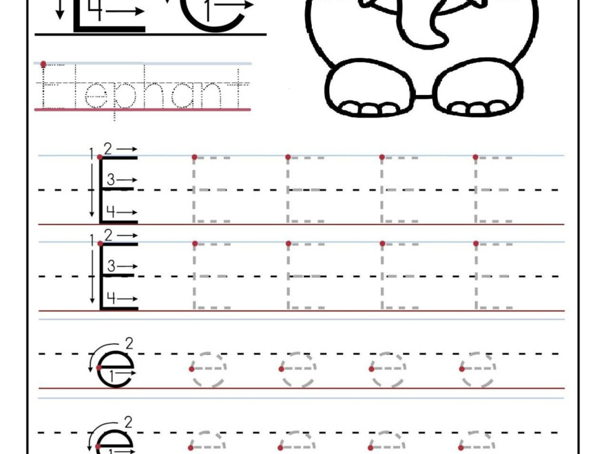 Pinvilfran Gason On Decor | Preschool Worksheets, Letter with Tracing Letter E Worksheets