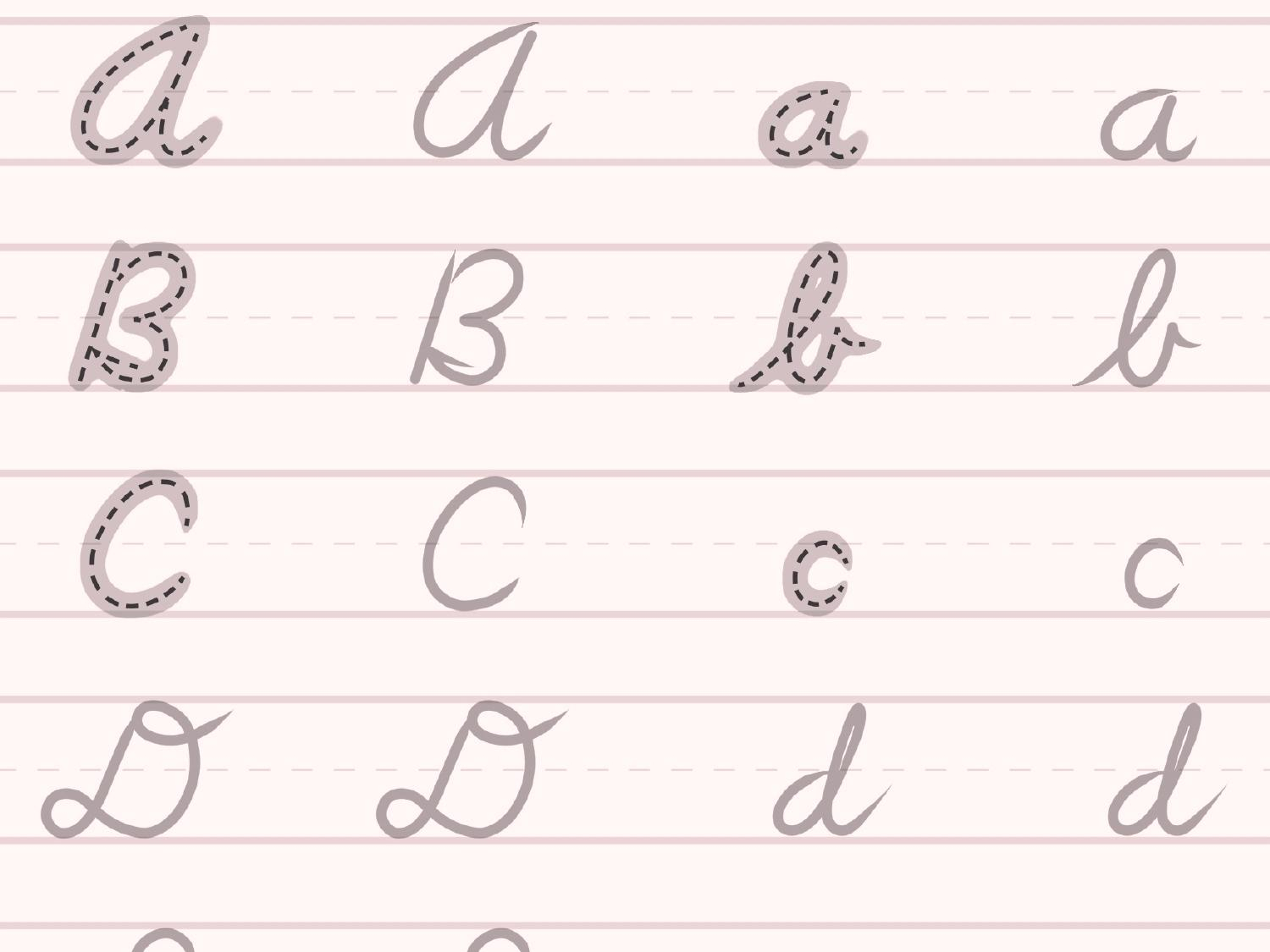 Practice Letters Printable Writing Practice Cursive Letters within Abc Tracing Cursive Letters